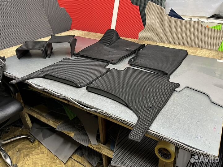 Eva коврики 3D и Ева Эво коврики 3д с бортами