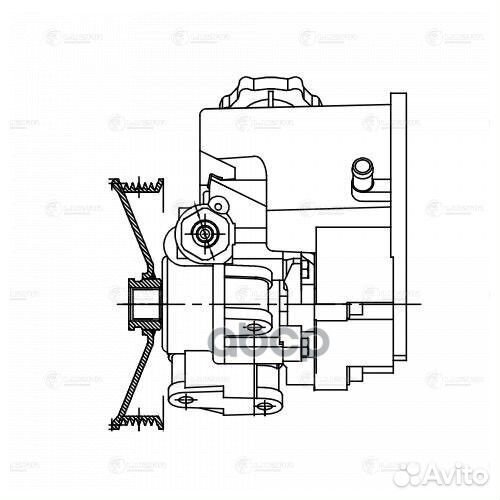 Насос гур Mercedes-Benz C (W204) 07/E (W211) 02