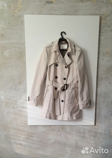 Плащ тренч zara