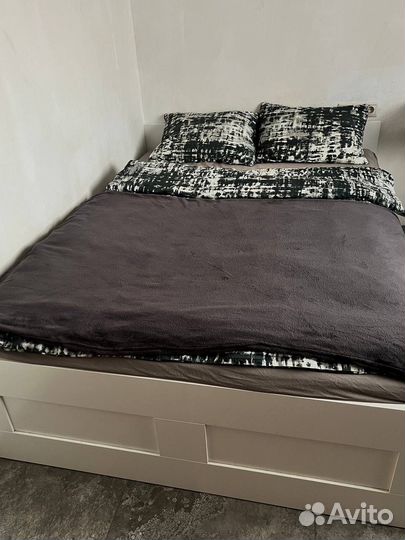 Кровать IKEA brimnes 140 200