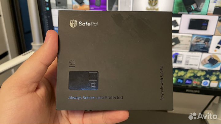 Криптовалютный кошелек, новый с пломбой