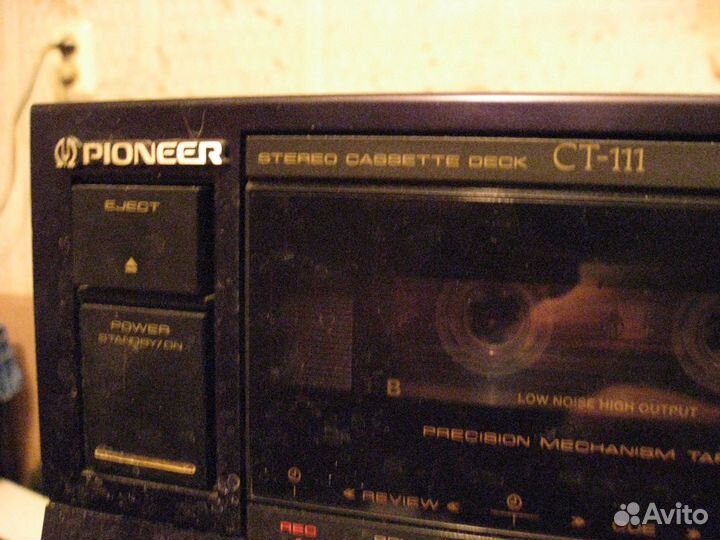 Дека пионер ст-111.япония.после профилактики