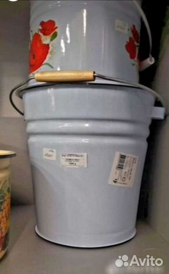 Кастрюля эмалированная большая