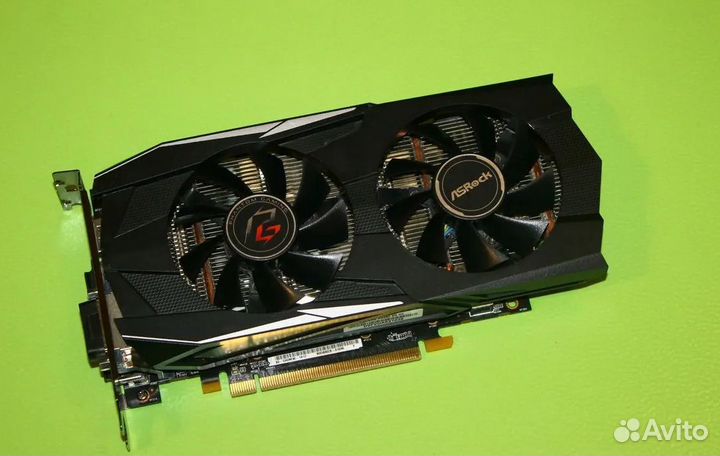 Видеокарта Asrock Phantom Gaming RX 580 8 гб