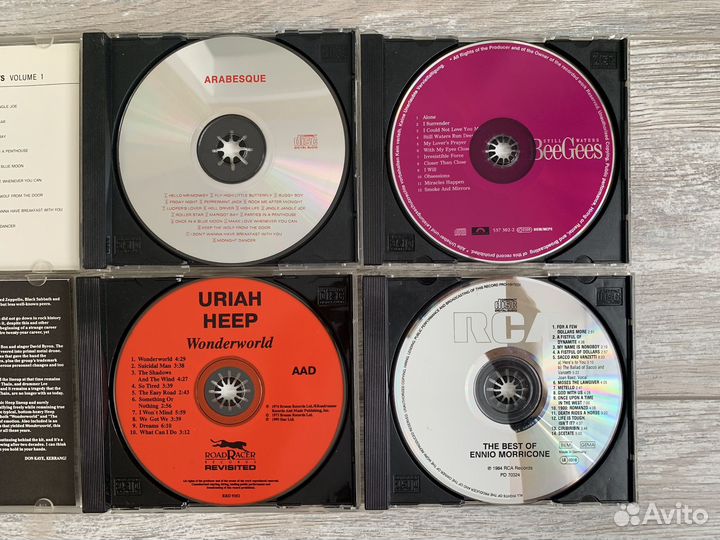 Диски The Beatles, Elton John, Gary Moore и др