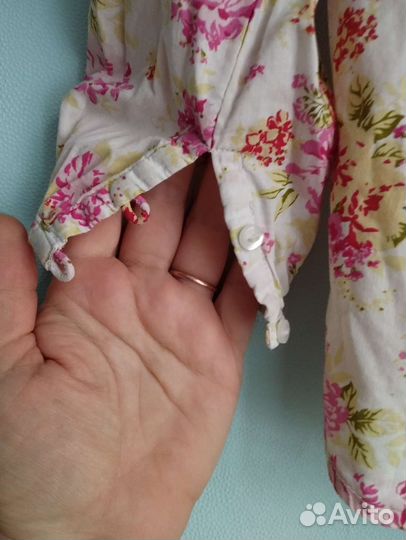 Рубашка для девочки в народном стиле на 5 - 7 лет