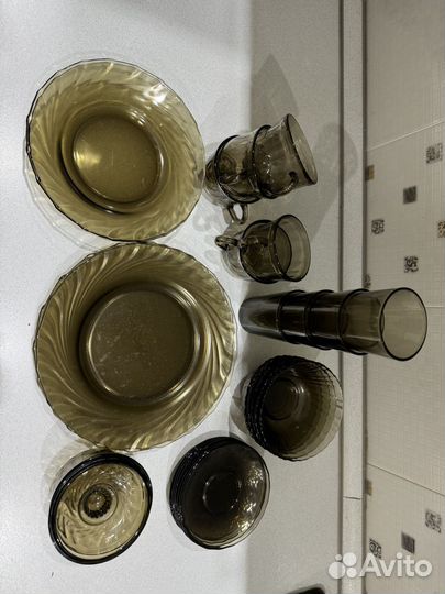 Набор столовой посуды бу