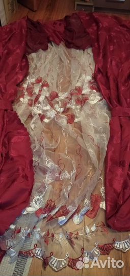 Комплект штор с ламбрекеном