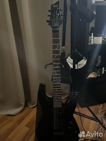 Электрогитара schecter damien fr