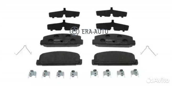 Ferodo FDB1721 Колодки торм.зад