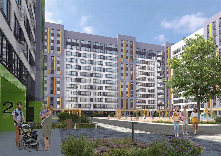 1-к. квартира, 36,8 м², 10/12 эт.
