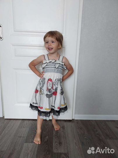 Платье для девочки 90см