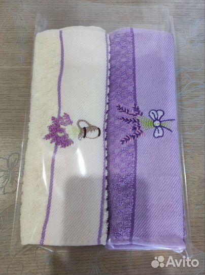 Набор полотенец, полотенца кухонные и банные