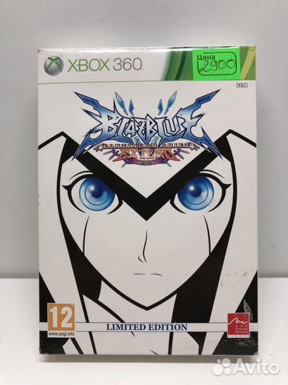 Диск Blazblue continuum shift Extend на Xbox 360