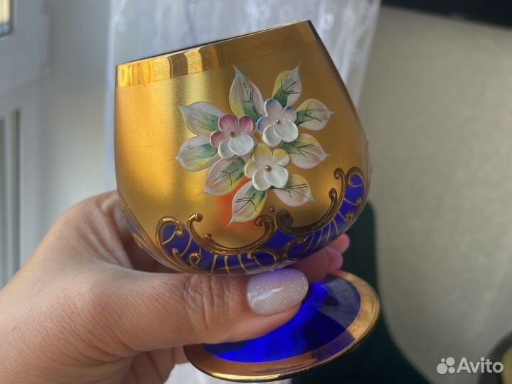 Бокалы коньячные Богемия