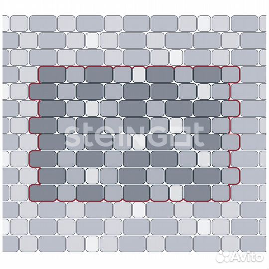 Тротуарная плитка Классика Бежевая