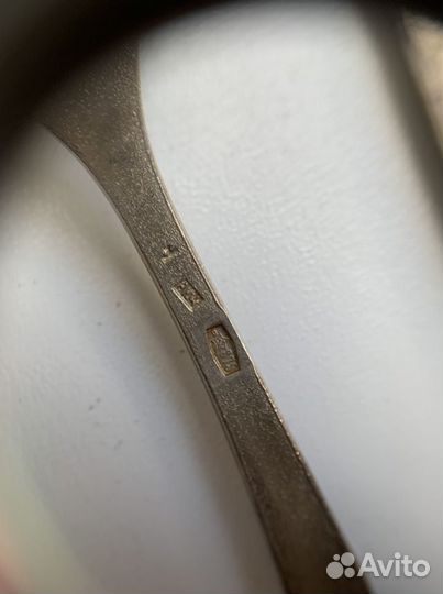 Ложки кофейные серебро 875 СССР