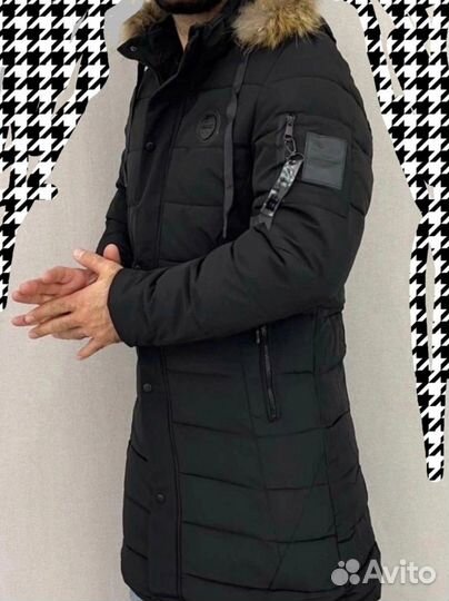 Парка мужская 48 размер зимняя