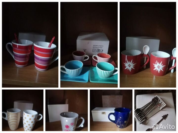 Чашки, ложки Ив роше