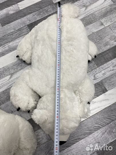 Мягкие белые медведи (60 см)