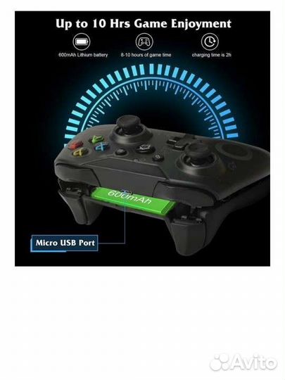 Беспроводной геймпад для Xbox One/S/X, PS3 и PC