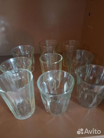 Тарелки СССР. Стаканы