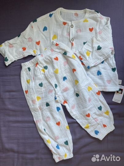 Муслиновый костюм детский