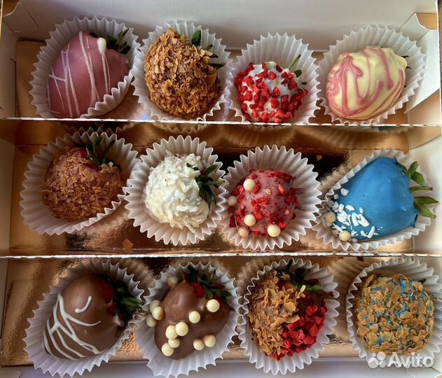 Клубника в бельгийском шоколаде