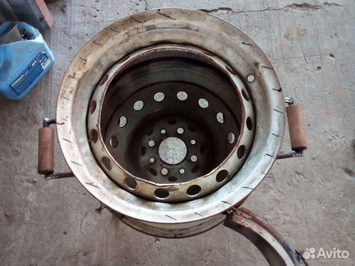 Печь под казанок