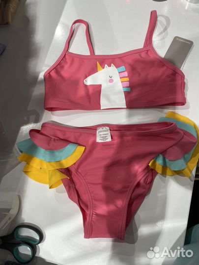 Купальник для девочки новый 134
