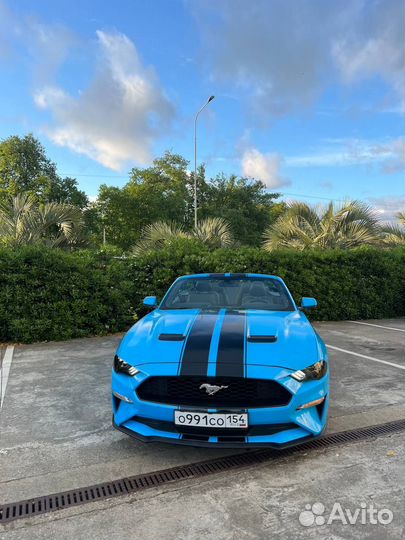 Аренда кабриолета ford Musnang