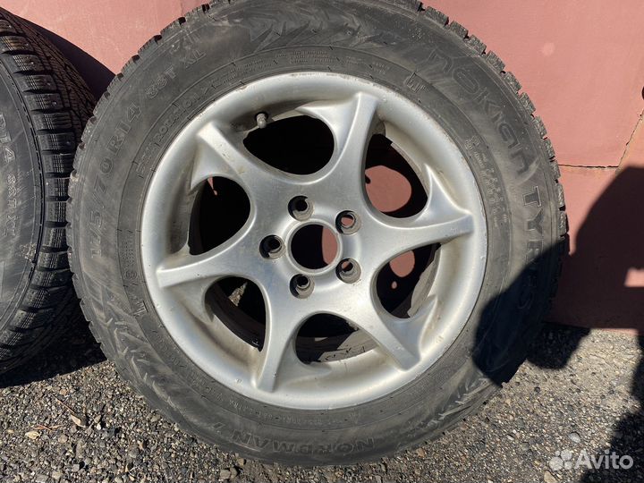 Зимние колеса 175/70 r14 5х100