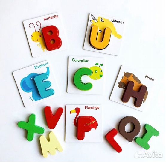 Развивающая игра на английском Алфавит