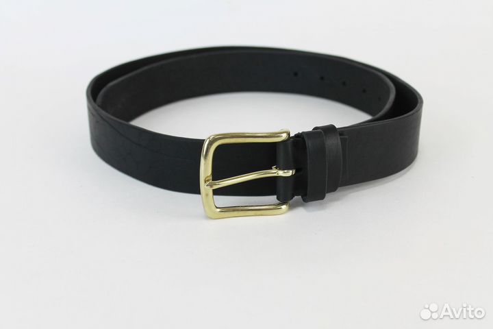 Мужской кожаный ремень ручной работы