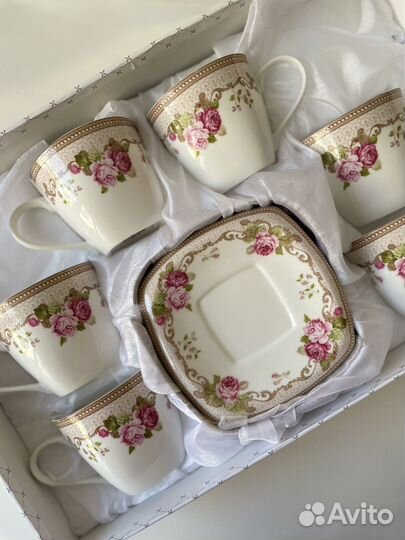 Подарочный чайный набор в винтажном стиле