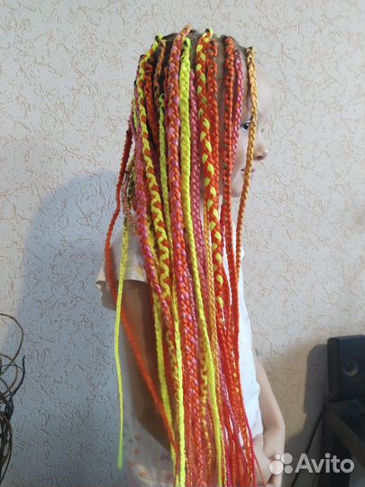 Афрокосы кудри, дреды, брейды