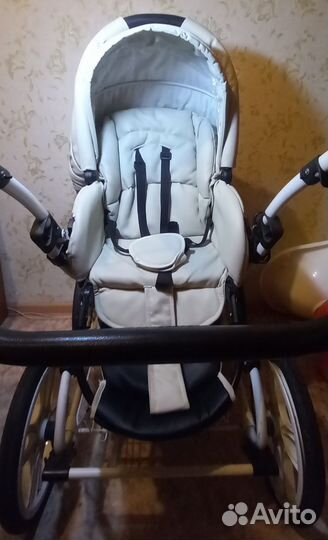Коляска Indigo 2 в 1 эко кожа