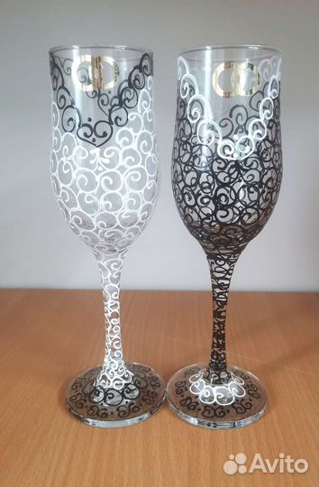 Свадебные бокалы