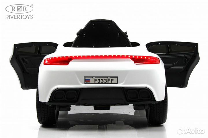 Электромобиль porshe детский 333 белый