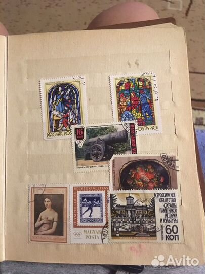 Марки советские и иностранные