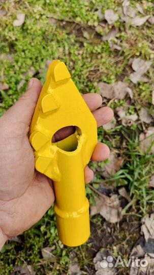 Забурник 80мм с твердосплавными напайками