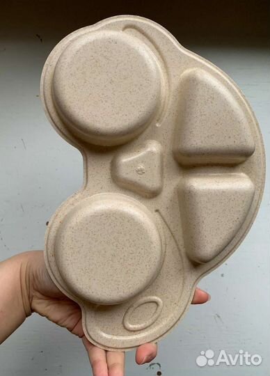 Тарелка детская машина