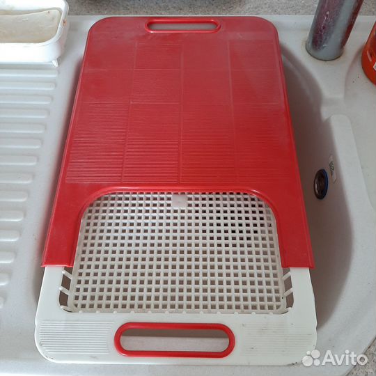 Многофункциональная разделочная доска с дуршлагом