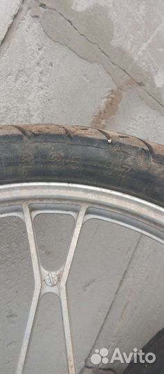 Переднее калесо на мопед alpha