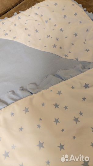 Конверт одеяло для новорожденных на выписку