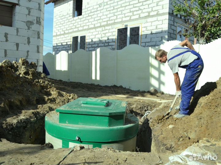 Септик эко Аквалос 4 выгребной