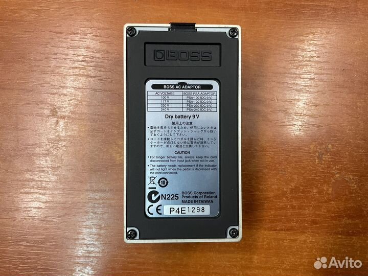 Гитарная педаль эффекта овердрайв boss SD-1