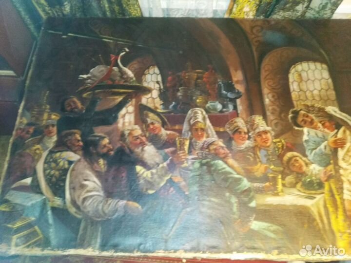 Копия картины Маковский 19 век