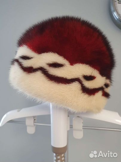 Шапки норковые, берет меховой, шляпка