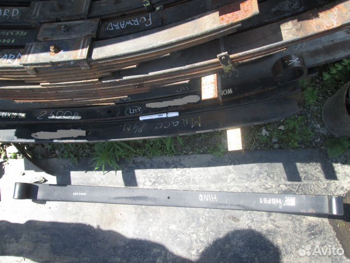 Коренной лист для Hino